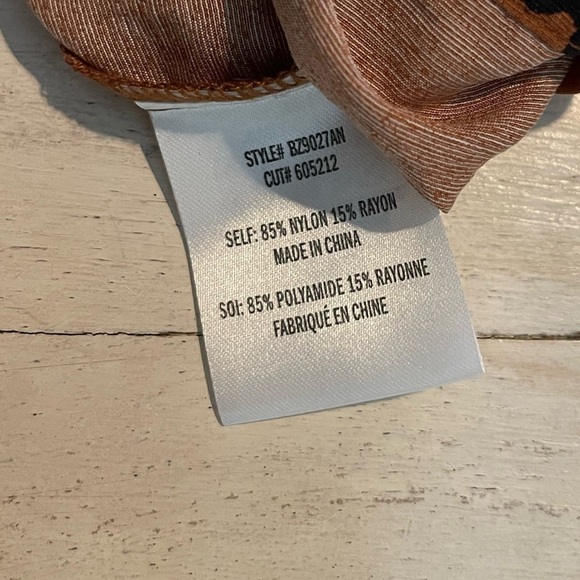 Eva Franco Anthropologie Faith Halter Jumpsuit Rust Black Pattern Size 6 NWT - Picture 8 of 10